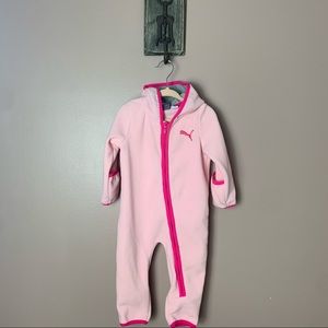 Pink PUMA fleece bunt